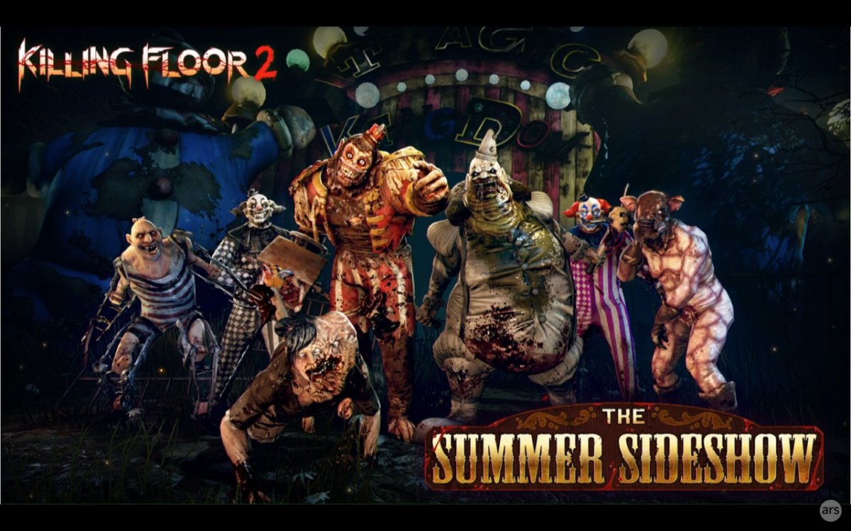 Killing Floor 2 にはサマー サイドショー イベントがあり、地獄のようなサーカスが 1 か月間無料で楽しめます