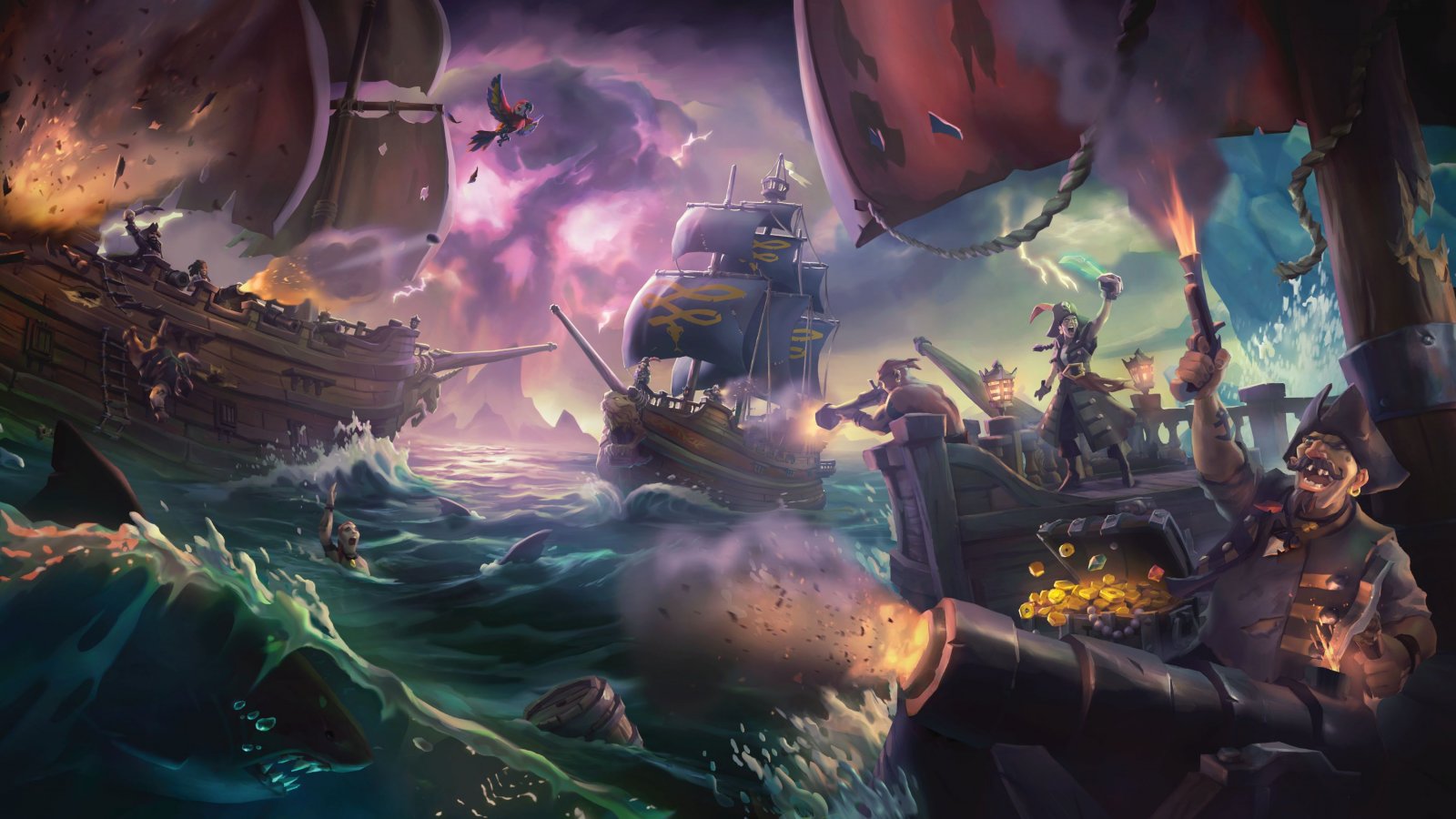 L'inizio dell'avventura in Sea of Thieves