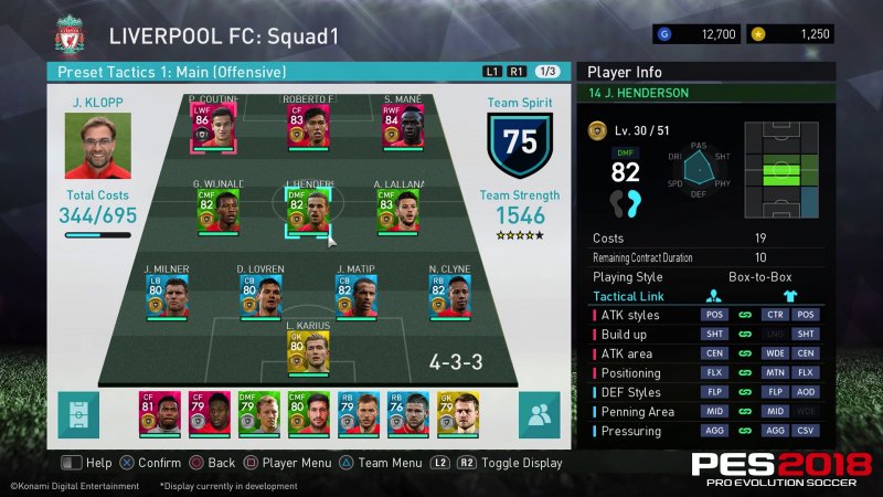 Immagine di Pro Evolution Soccer 2018 (PES 2018) per PlayStation 4