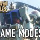 Gundam Versus - Trailer delle modalità di gioco