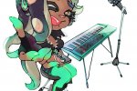 Vediamo le illustrazioni di Pearl e Marine, le nuove star musicali di Splatoon 2, per lo Splatfest World Premiere  - Notizia