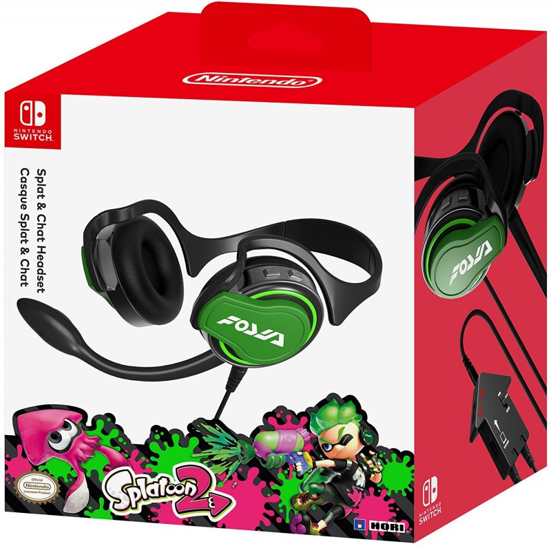 Lo Splat & Chat Headset di Splatoon 2 verrà distribuito anche in occidente Lo Splat & Chat Headset di Splatoon 2 verrà distribuito anche in occidente
