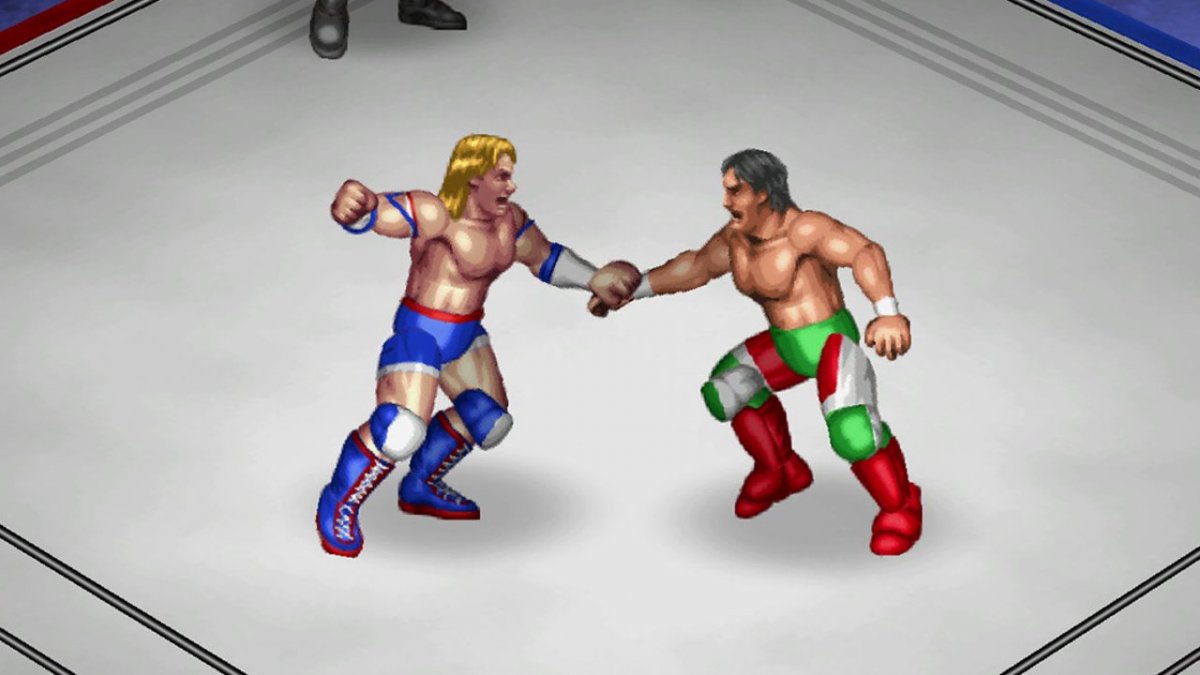 火のプロレスの世界、古い学校レスリング