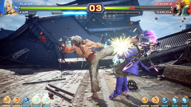 Colpi roventi nella beta di Fighting EX Layer
