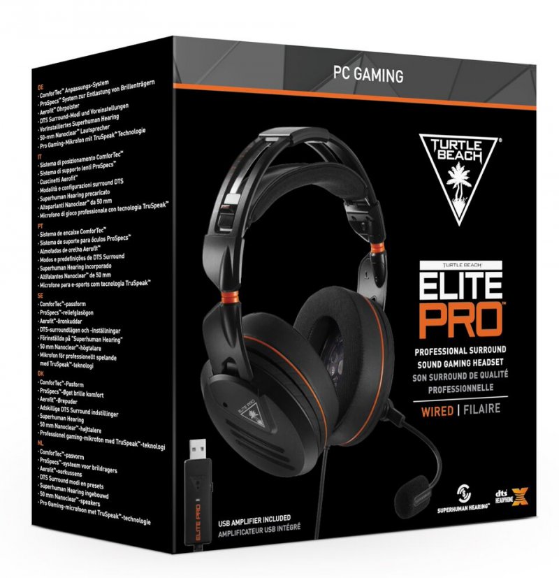 Disponibili le cuffie Turtle Beach Elite Pro - PC Edition