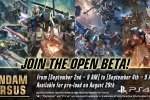 L'open beta di Gundam Versus sarà disponibile anche in Italia dal 2 al 4 settembre - Notizia