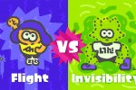 Volo o invisibilità? Fate la vostra scelta per la prossima Splatfest di Splatoon 2 nei primi di settembre - Notizia