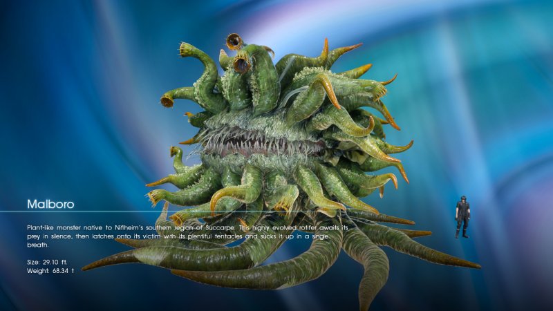 Bestiario e selezione dei capitoli nell'aggiornamento di agosto di Final Fantasy XV