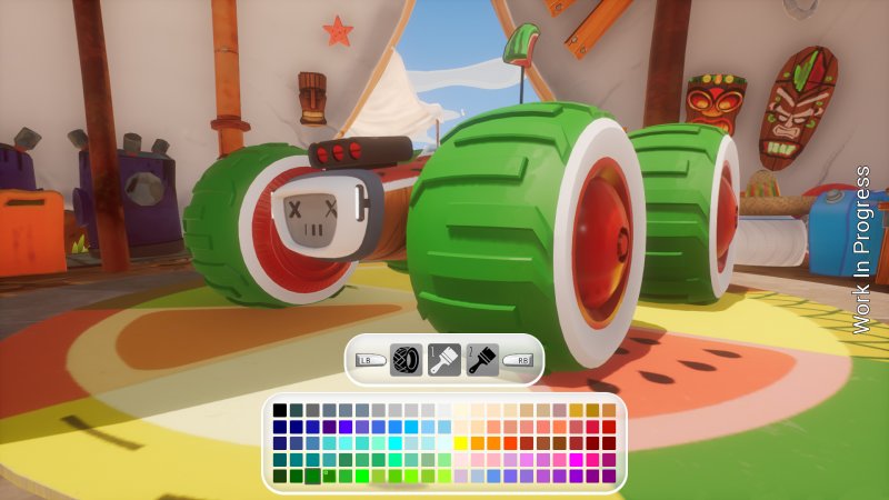 Il frullato al turbo di All-Star Fruit Racing