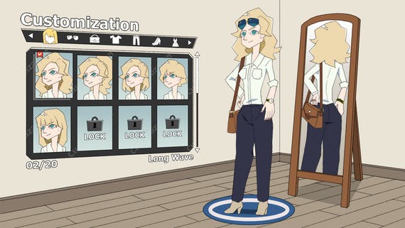 Naomi sarà personalizzabile nell'aspetto