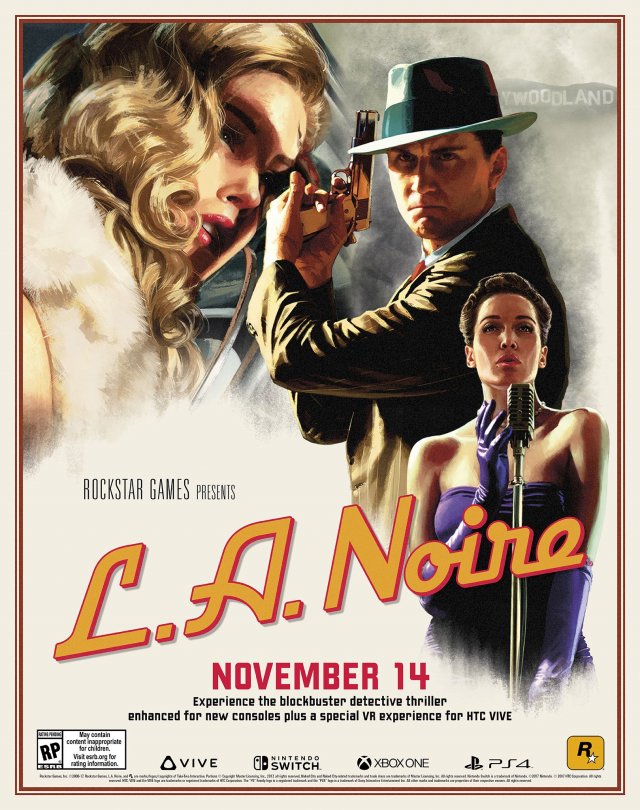 L a noire ps4 трофеи