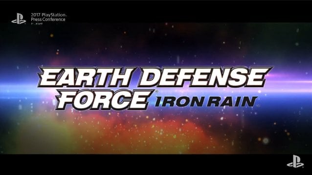 Annunciato Earth Defense Force：Iron Rain Al Tokyoゲームショー2017