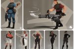 Team Fortress 2 doveva avere delle versioni femminili dei personaggi, poi abortite - Notizia
