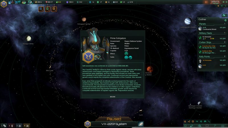 Stellaris: Synthetic Dawn Story Pack
