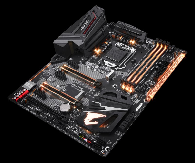Gigabyte ha svelato le nuove schede madri Z370 Aorus
