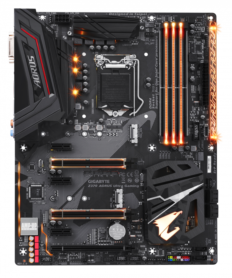 Gigabyte ha svelato le nuove schede madri Z370 Aorus
