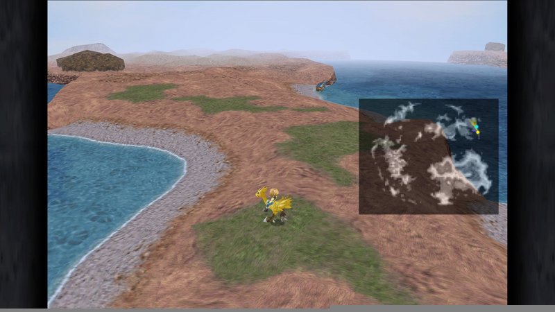 La carte du monde en 3D de Final Fantasy 9