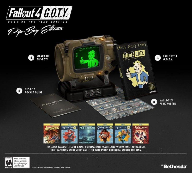 Lanciata la Fallout 4: Game of the Year Edition Pip-Boy Edition