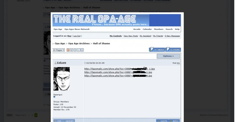 EviLore e il 'revenge porn' sui siti concorrenti