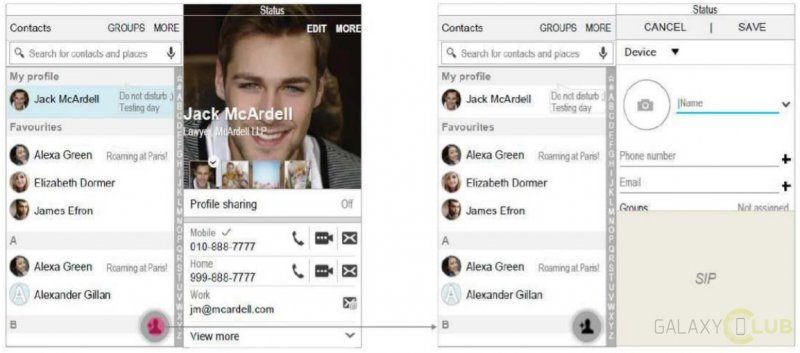 Samsung Galaxy X: alcune immagini svelano quella come potrebbe essere la struttura dell'interfaccia Samsung Galaxy X: alcune immagini svelano quella come potrebbe essere la struttura dell'interfaccia
