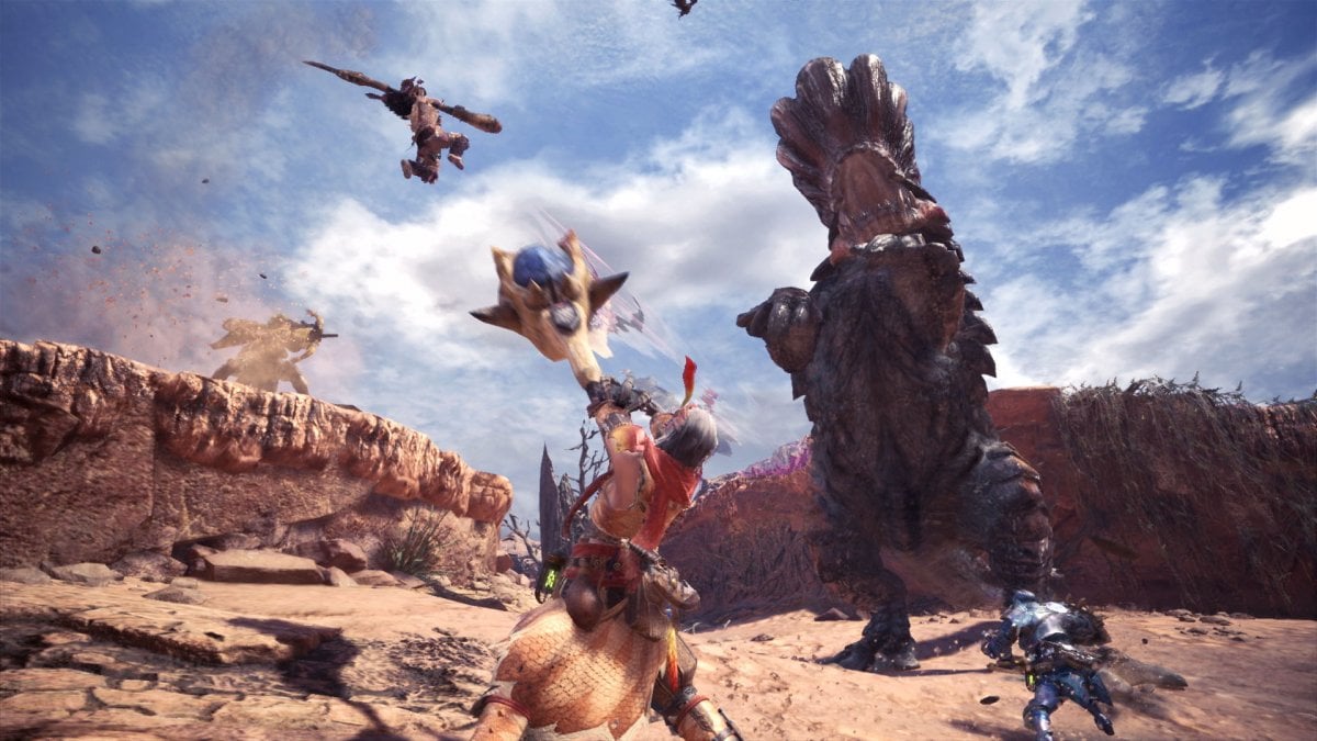 Monster Hunter's Beta：Worldはいくつかのゲームプレイビデオの主人公です