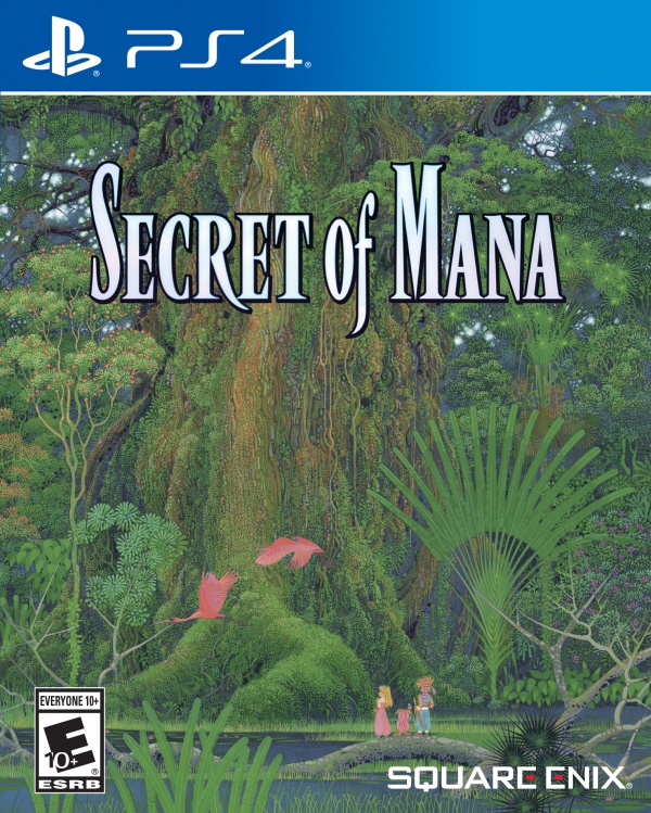 Secret of Manaのリメイクは、アメリカのPlayStation 4の物理エディションを持っています