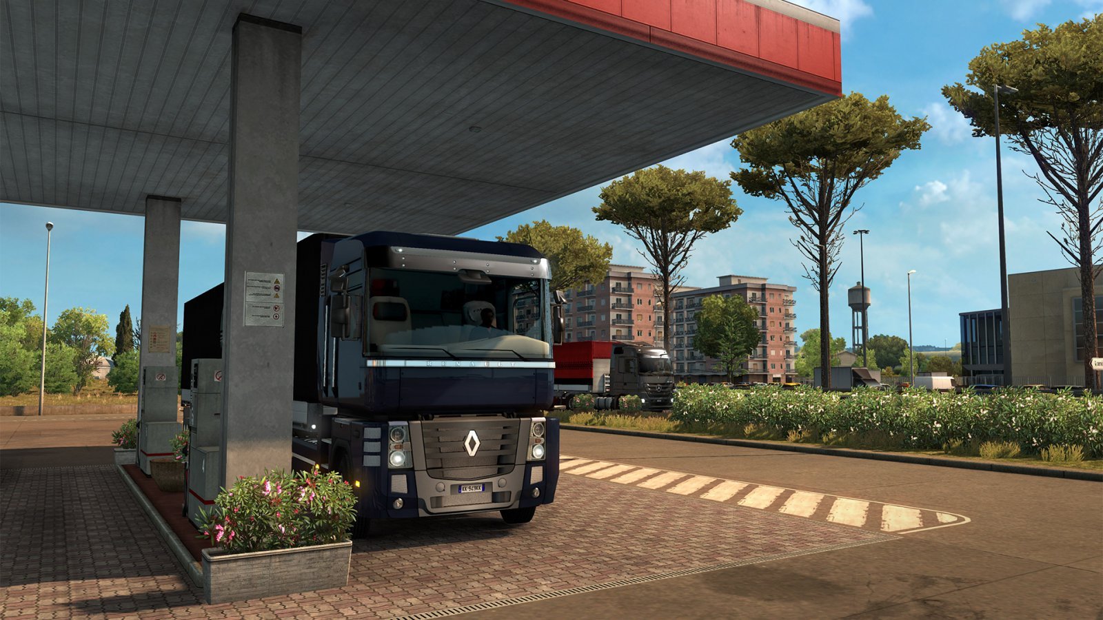 Una schermata di gioco di Euro Truck Simulator 2