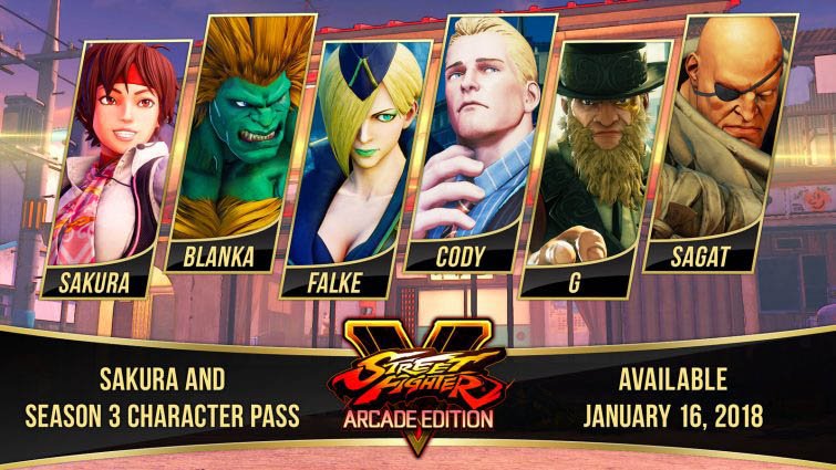 Annunciato un nuovo personaggio di Street Fighter V: Arcade Edition: Sakura, con l'intero roster della Season 3 Annunciato un nuovo personaggio di Street Fighter V: Arcade Edition: Sakura, con l'intero roster della Season 3