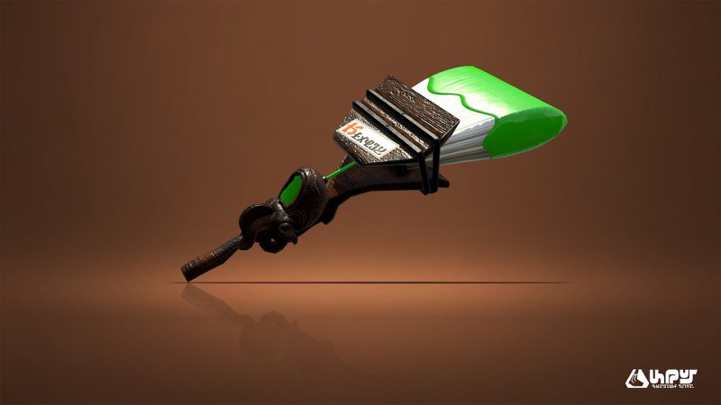 Splatoon 2 si aggiorna con l'arma Octobrush Nouveau per celebrare il nuovo anno