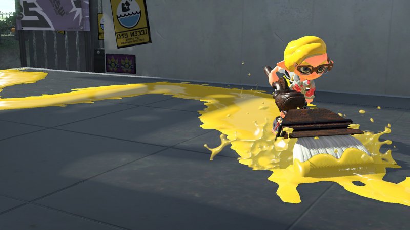 Splatoon 2 si aggiorna con l'arma Octobrush Nouveau per celebrare il nuovo anno