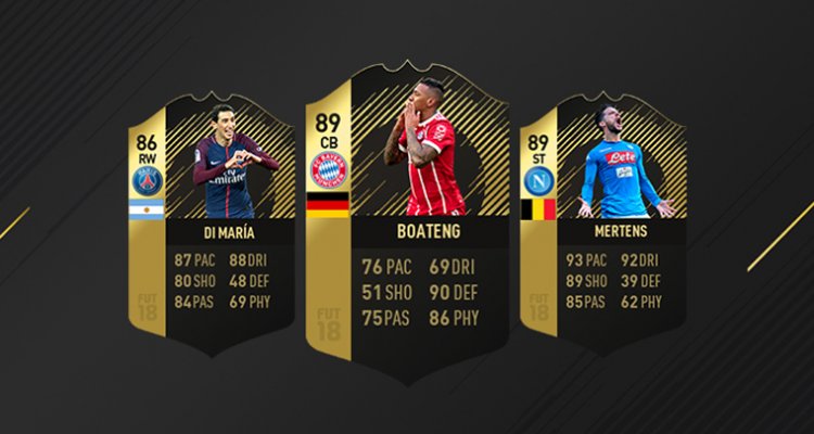 Jerome Boateng, Mertens e Di Maria nella squadra della settimana di FIFA 18 Ultimate Team ...