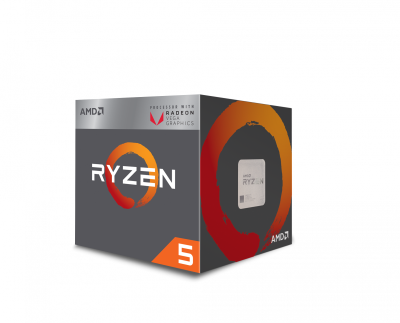 Le nuove APU di AMD con Ryzen e grafica Radeon Vega sono disponibili da oggi