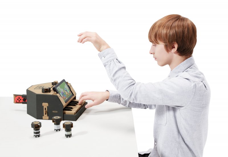 Nintendo Labo: Kit Assortito: il pianoforte simbolo della produzione Nintendo Labo: Kit Assortito: il pianoforte simbolo della produzione