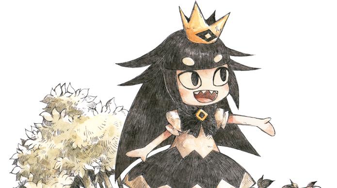 Un'illustrazione di The Liar Princess and the Blind Prince