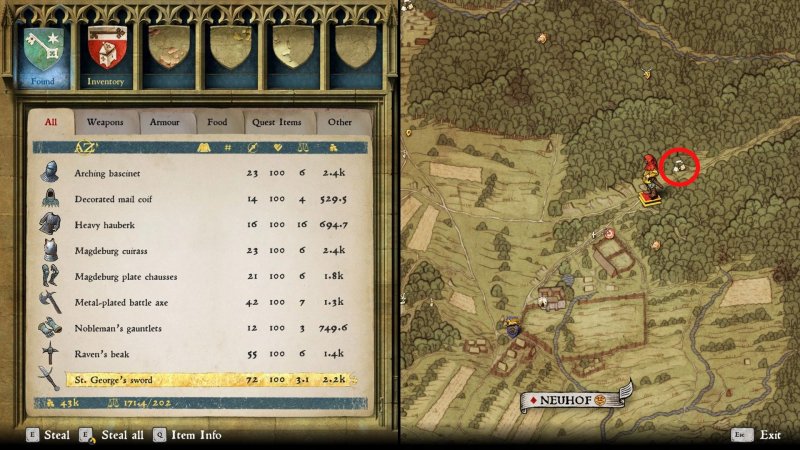 Kingdom Come: Deliverance, dove trovare facilmente armi e armature per Henry