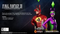 Final Fantasy XV: Windows Edition - Il video con i costumi nati dalla collaborazione con The Sims 4
