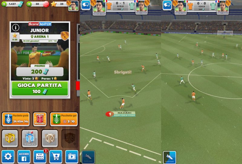 La recensione di Score! Match