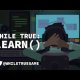 while True: learn() - Teaser della versione pre-alpha