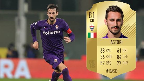 FIFA 18: Astori resterà nella Fiorentina, aggiornamenti per evitare lo sciacallaggio sui prezzi degli oggetti FUT dedicati
