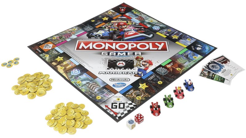 Monopoly Gamer: Mario Kart Edition è la suggestiva convergenza tra il gioco di corse di Nintendo e il noto gioco da tavolo