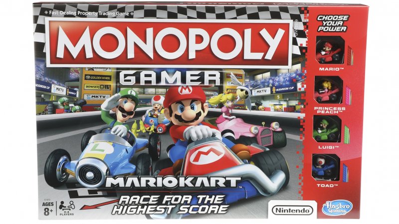 Monopoly Gamer: Mario Kart Edition è la suggestiva convergenza tra il gioco di corse di Nintendo e il noto gioco da tavolo