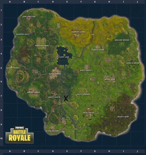 Nuova Sfida su Fortnite: cerchiamo tra un ponte di metallo, tre manifesti e un bus distrutto Nuova Sfida su Fortnite: cerchiamo tra un ponte di metallo, tre manifesti e un bus distrutto