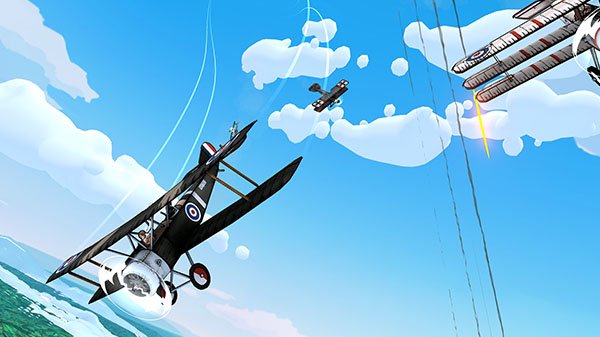 Skies of Fury DX porta i combattimenti aerei d'epoca su Nintendo Switch