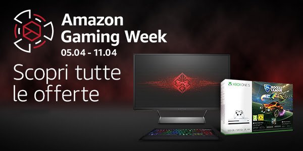 Amazon Gaming Week - Ultimo giorno per approfittare di sconti su decine di prodotti dedicati al mondo del gaming Amazon Gaming Week - Ultimo giorno per approfittare di sconti su decine di prodotti dedicati al mondo del gaming