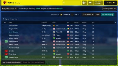 Football Manager Touch 2018
