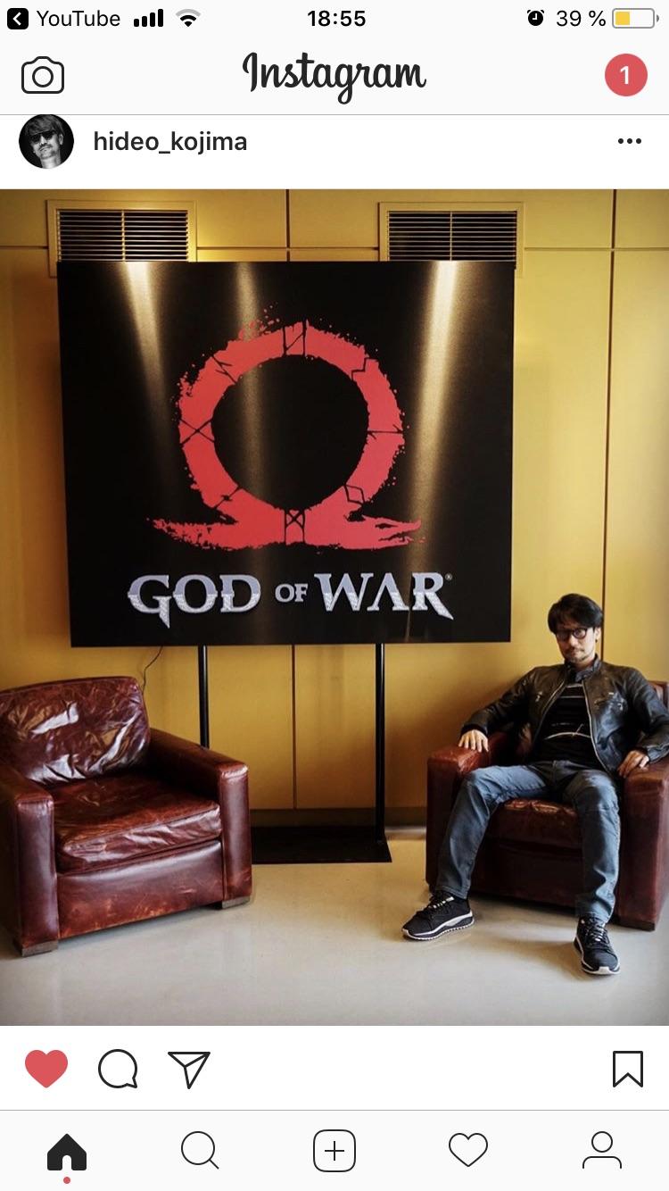 Hideo Kojima mostra il suo supporto a God of War con una visita ai Santa Monica Hideo Kojima mostra il suo supporto a God of War con una visita ai Santa Monica