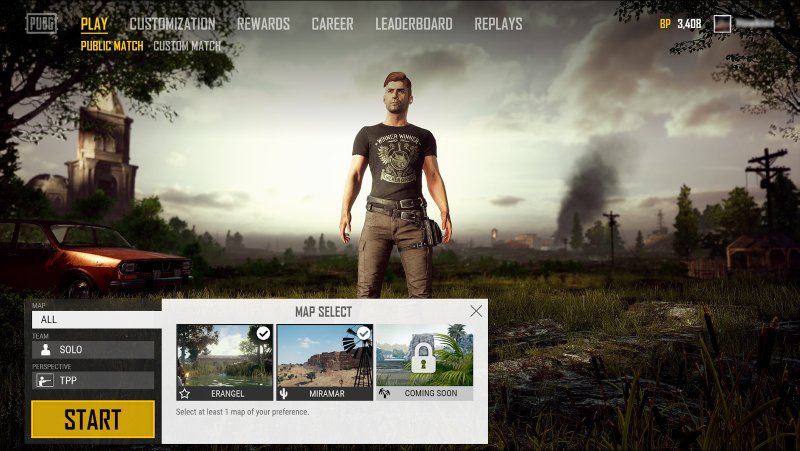 Playerunknown's Battlegrounds: arriva la selezione delle mappe Playerunknown's Battlegrounds: arriva la selezione delle mappe