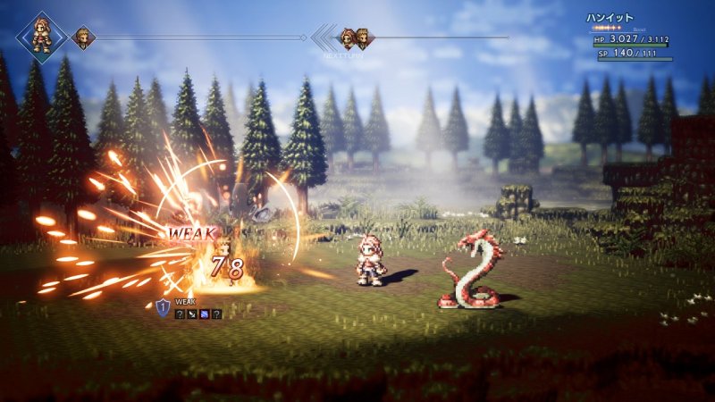 Octopath Traveler torna in un nuovo video di gameplay