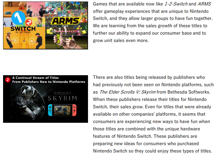 Nintendo: le terze parti stanno preparando nuove idee per i possessori di Switch