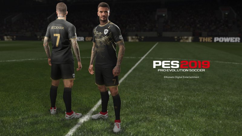 Pro Evolution Soccer 2019: due immagini mostrano David Beckham